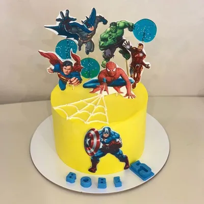 Торт Супергерои Марвел | Exclusive Cake на Осокорках