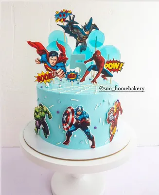 Торт «Супергерой» купить в официальном магазине Север-Метрополь. СПб