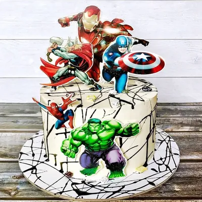 Торт супергерои | Cake, Desserts, Birthday cake