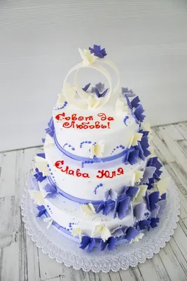 Пин от пользователя Nhu Mai Vu на доске Wedding | Необычные свадебные  торты, Белые свадебные торты, Современные свадебные торты