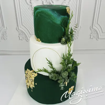 Свадебный торт с цветами из мастики 2021 - купить на заказ с фото в Москве