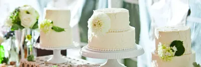 Свадебный торт с орхидеями из мастики СВ25 на заказ в Киеве ❤ Кондитерская  Mr. Sweet