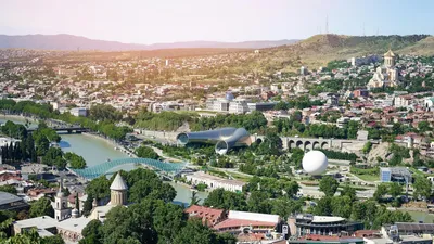 Тбилиси, Грузия 13-ое марта 2021 : Старый Abanotubani района в Тбилиси на  закате Редакционное Изображение - изображение насчитывающей европа, грузия:  213786980