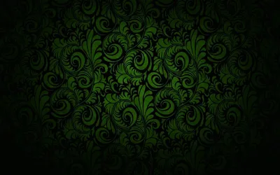 Темно зеленые обои - 72 фото