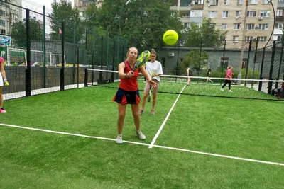 Теннисный корт в доме отдыха «Пялово» Пироговский район