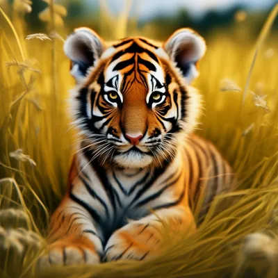 В индийском зоопарке почернел белый тигренок - РИА Новости, 03.09.2010