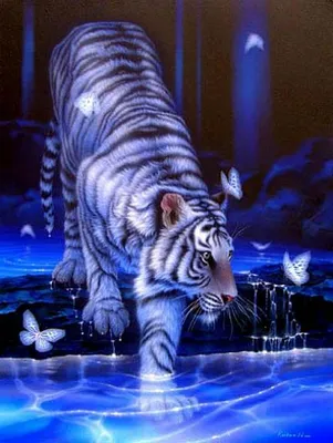 Переводное тату \"Профиль тигра 3\", монохромное - купить по выгодным ценам в  интернет-магазине OZON (568197643)