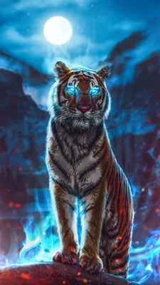 тигр в профиль стоковое фото. изображение насчитывающей кот - 220736772