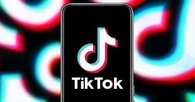 App logo. Tik tok is a social media app ... | Stock Video | Pond5