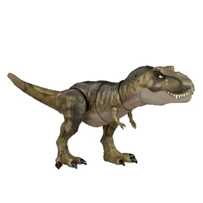 Тираннозавр Рекс в папоротниках» — создано в Шедевруме