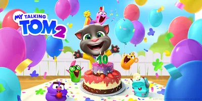 My Talking Tom 2 Turns 10! - Outfit7