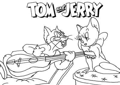 Картинки для срисовки Тома и Джерри (26 фото) - shutniks.com