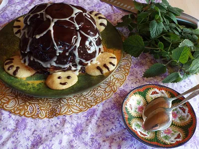 Торт \"Черепаха\" - пошаговый рецепт с фото на Повар.ру