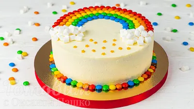 Детский торт единорог без мастики на заказ, фото торта единорог для детей