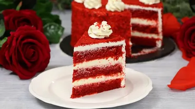 Cake \"RED VELVET\" is my favorite recipe! - YouTube