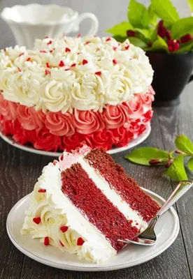 Купить торт «Красный бархат» в Иркутске | Интернет-магазин \"Мария\"