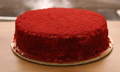 Торт Красный бархат (Red Velvet) с нежным кремом