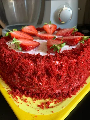 Торт «Красный бархат» замороженный, 900 г купить в Минске: недорого в  интернет-магазине Едоставка