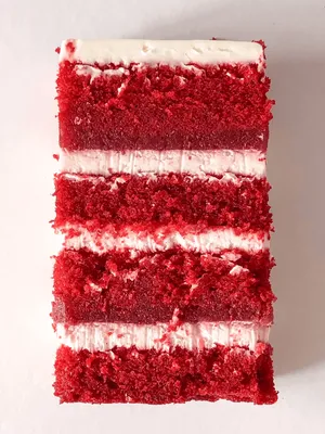Начинка Красный бархат ❤️ с муссом и конфи - рецепт торта