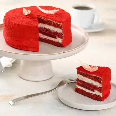 Торт Красный бархат (Red Velvet Cake): классический рецепт, ингредиенты,  состав, калорийность, цена, вес, фото - Кондитер Клуб