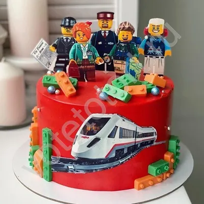 Торт Лего на заказ - Лучшие детские торты LEGO с доставкой по Москве!