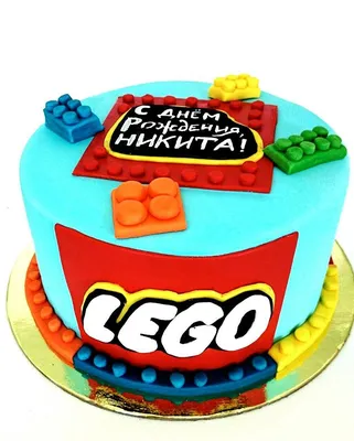 Торт “Лего” Арт. 00197 | Торты на заказ в Новосибирске \"ElCremo\"