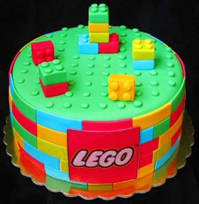 Торт Лего на 10 лет | Детские торты на десятилетие на заказ