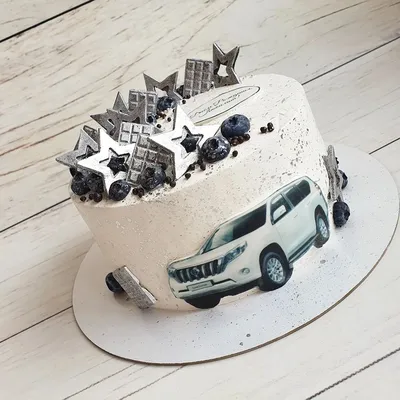 Торт в виде машины, милому