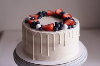 Торт с клубникой и белым шоколадом – Ресурс кулинара