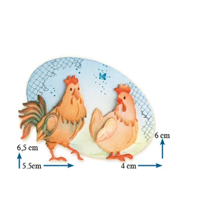 Трафарет петуха для вырезания из бумаги шаблоны — купить по низкой цене на  Яндекс Маркете