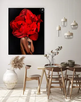Картина для интерьера В ДЕНЬ РОЖДЕНИЯ/картина на стену/цветы купить по цене  850 ₽ в интернет-магазине KazanExpress