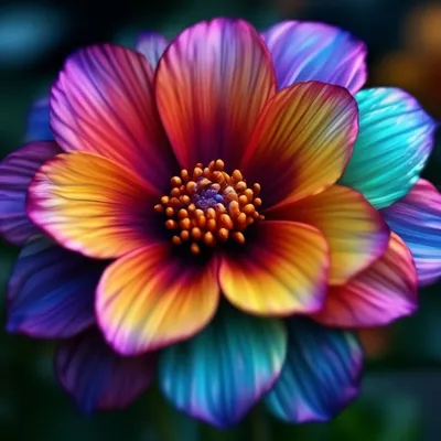Цветик-семицветик волшебный цветок с…» — создано в Шедевруме