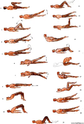Упражнения При Поясничном Остеохондрозе В Картинках фотографии