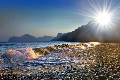 Доброе утро на море стоковое изображение. изображение насчитывающей отдых -  94853487