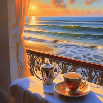 Пин от пользователя Marina на доске С Добрым Утром | Пляжные сцены, Доброе  утро, Пейзажи