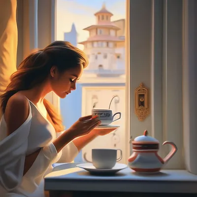 Мое утро начинается не с аромата кофе, а с мысли о тебе, милая. Желаю тебе  доброго утра и удачного дня. | ВКонтакте