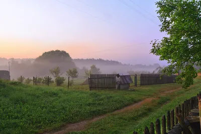 Осеннее утро в немецкой деревне....................... :: Александр  Селезнев – Социальная сеть ФотоКто