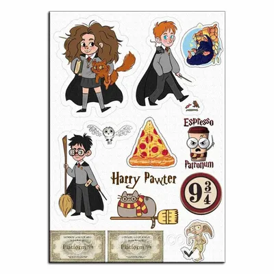 Гарри Поттер 5 вафельная картинка от интернет-магазина «Домашний Пекарь» с  оперативной доставкой