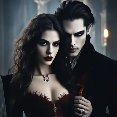 Еще немного красивых пар вампиров / Mariyka_Ya