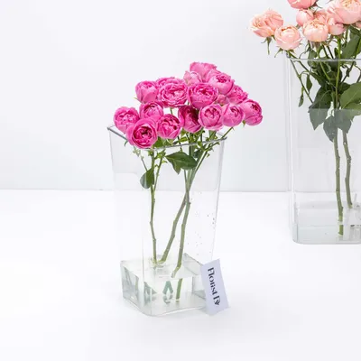 Металлическая ваза с колбой для цветов, 4х12х16 см, 2 цвета купить с  выгодой в Галамарт