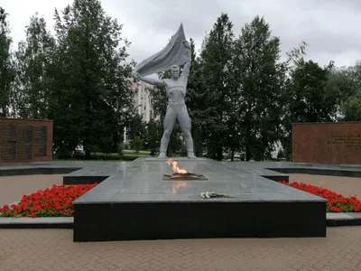 Мемориальный комплекс «Вечный огонь» в Нижнем Новгороде