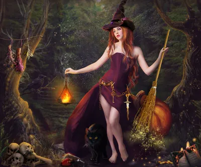 25 знаменитых ведьм в истории от древности до современности | Сапфировая  Кисть: Магия, таро, астрология, и почти психология | Дзен