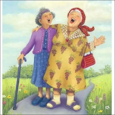 Веселые бабушки от Inge Look: Идеи и вдохновение в журнале Ярмарки Мастеров
