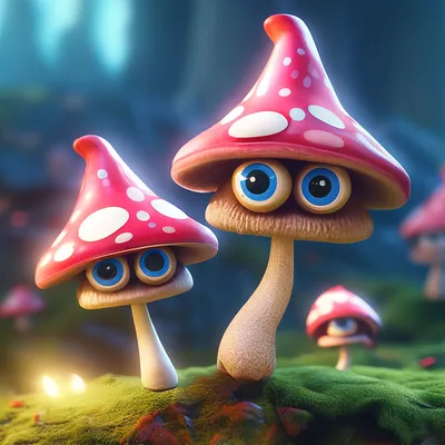 Cute mushrooms | Рисунки грибов, Милые рисунки, Ретро рисунки