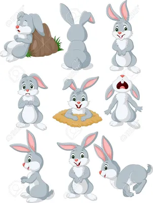 Иллюстрация Веселый заяц акварелью. в стиле персонажи |