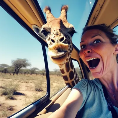 Весёлый жираф :: Татьяна Каримова – Социальная сеть ФотоКто