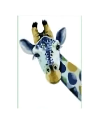 Весёлый жираф, зеленая трава,…» — создано в Шедевруме
