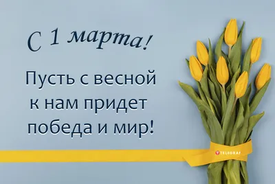 1 марта – поздравление с первым днем весны в прозе и стихах - Lifestyle 24