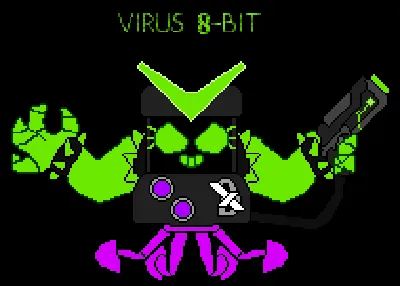 My)Human virus 8-bit. | Brawl Stars Amino