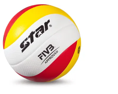 Сувенирный волейбольный мяч Mikasa MVA1.5 арт.MVA1,5 (размер № 1, Желтый,  Синий) в Москве и Санкт-Петербурге. Доставка по всей России.